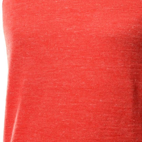 アニオナ AGNONA ノースリーブセーター カシミアシルク麻 レッド