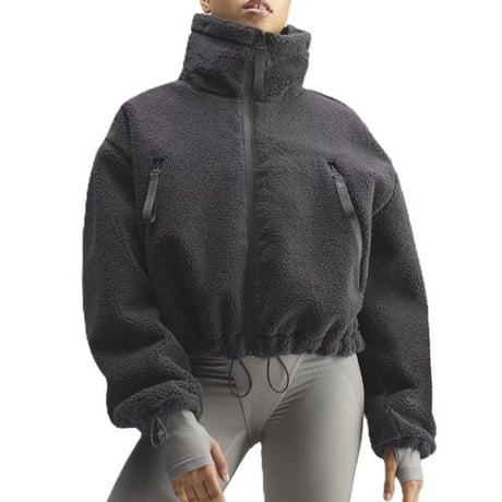 ステラマッカートニー stella mccartney アディダス adidas ジップフリース ポーラフリース ダークグレー 正規取扱