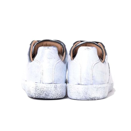 メゾン マルジェラ Maison Margiela Replica Low Top 牛革 ホワイト