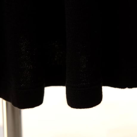 エクストリームカシミヤ extreme cashmere x manyshortロング丈スカート コットンカシミヤ ブラック
