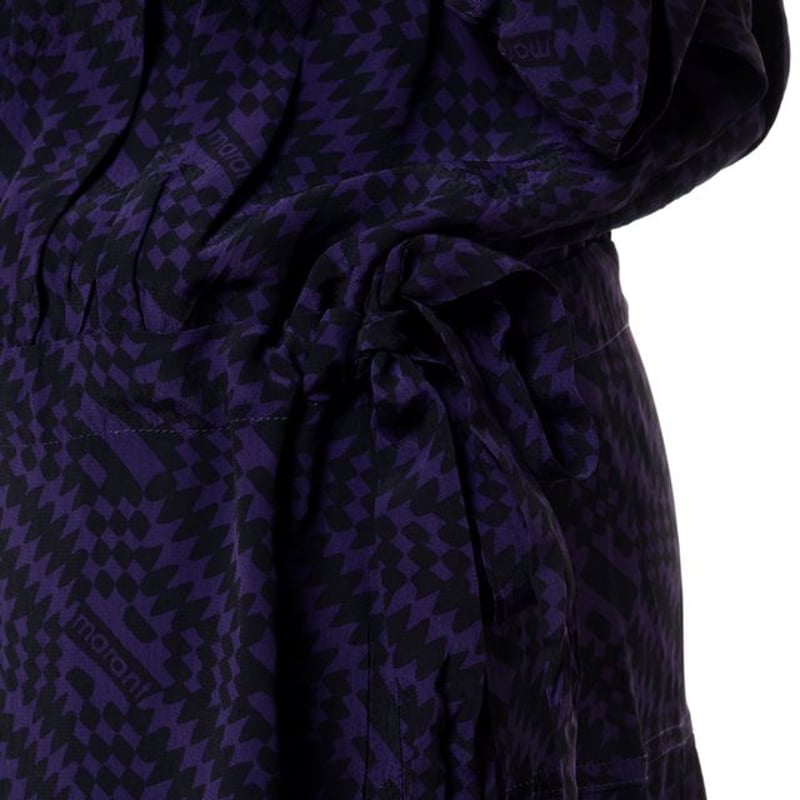 イザベルマラン ISABEL MARANT シャーリングワンピース シフォン 