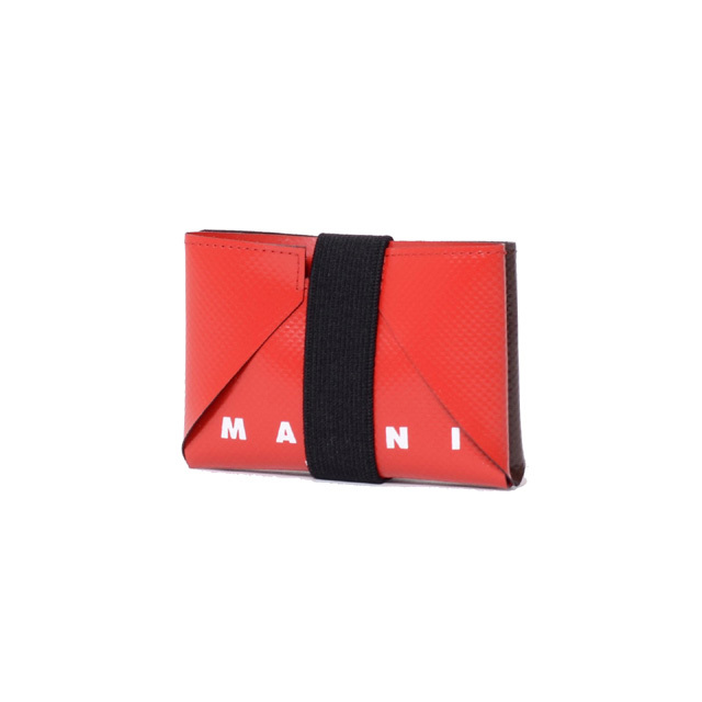 マルニ Marni 名刺入れ カードケース PVC レッド | YOKOAUNTY マルニ Marni 名刺入れ カードケース PVC レッド | YOKOAUNTY