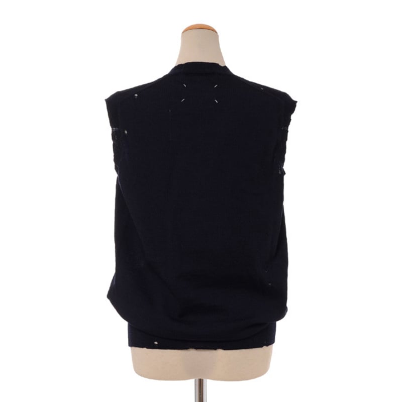 メゾン マルジェラ Maison Margiela Vネックベスト ウール メゾン マルジェラ Maison Margiela Vネックベスト ウール