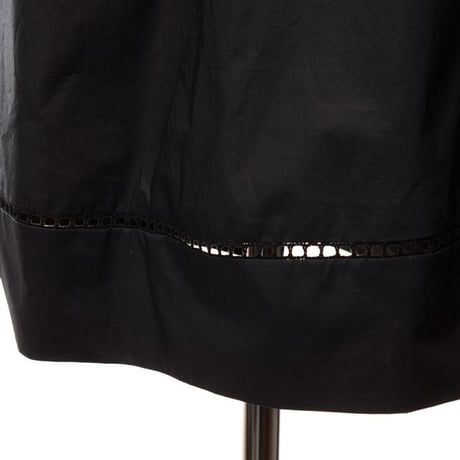 エルマノシェルビーノ ermanno scervino 被りタイプブラウス コットン ブラック