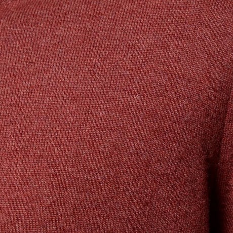 ブルネロクチネリ Brunello Cucinelli タートルネック長袖セーター カシミヤ ボルドー