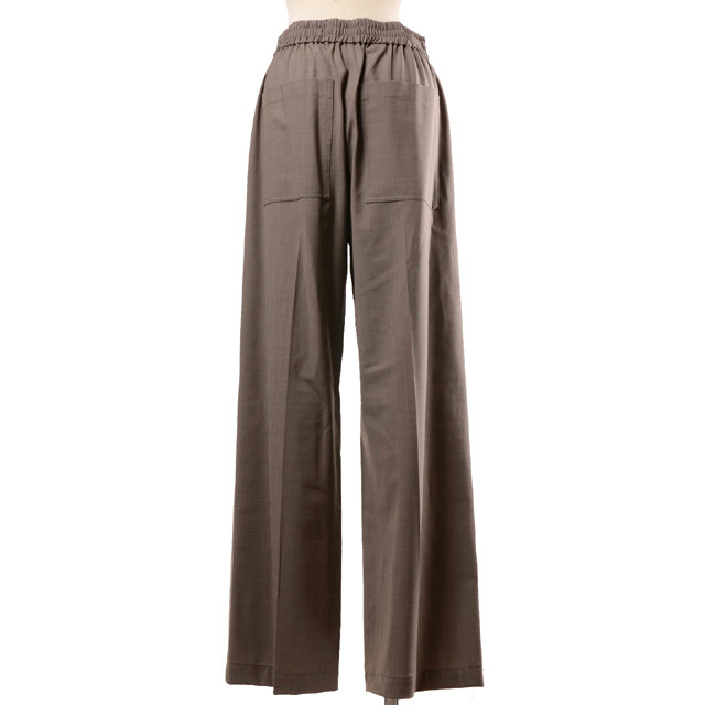 ブルネロクチネリ Brunello Cucinelli ウエストゴムストレート