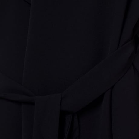 メゾン マルジェラ Maison Margiela フロントパネルドレスワンピース ジャージー ブラック
