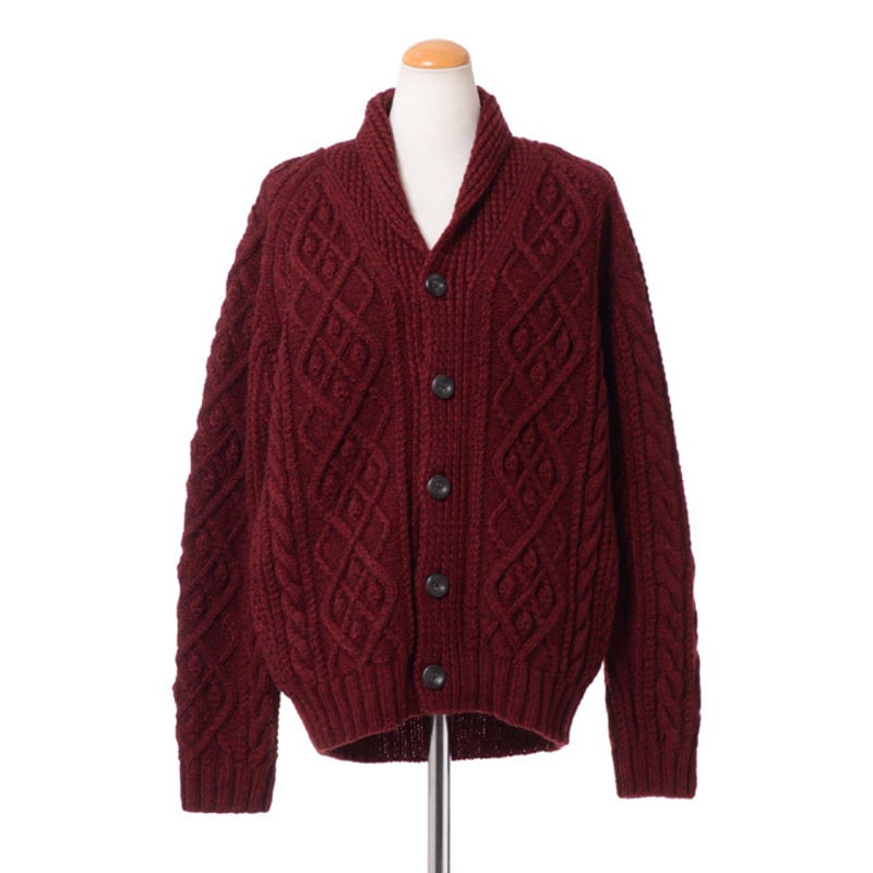 ケイマクドナルド KeiMACDONALD アラン編みカーディガン ベビー