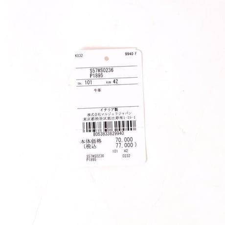 メゾン マルジェラ Maison Margiela レプリカスニーカー 牛革 ホワイト