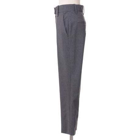 ブルネロクチネリ Brunello Cucinelli ストレートラインパンツ ウールストレッチ グレー