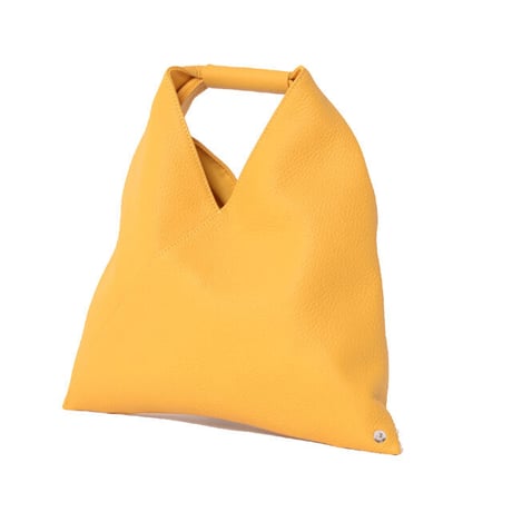 エムエムシックス メゾンマルジェラ MM6 MAISON MARGIELA ジャパニーズミニバッグ グレインカーフレザー カラシ