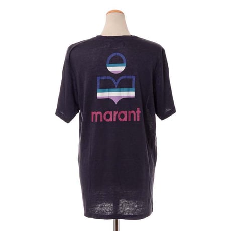 イザベルマラン ISABEL MARANT 半袖カットソー リネン パープル