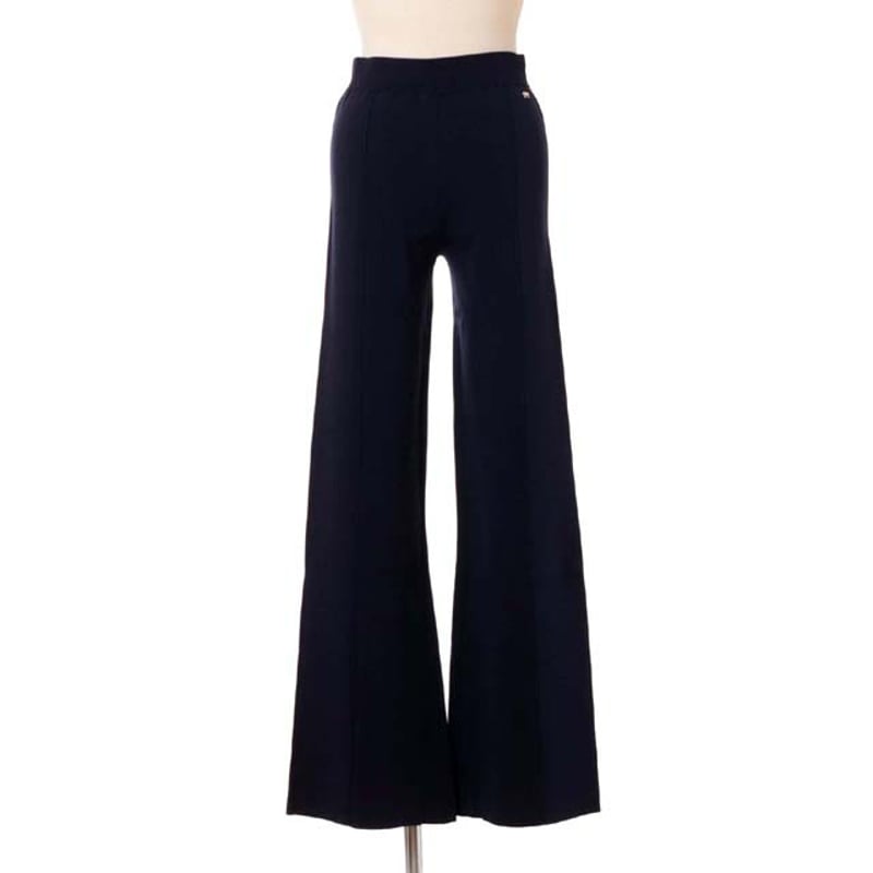 ソニアリキエル SONIA RYKIEL センタープリーツニットパンツ