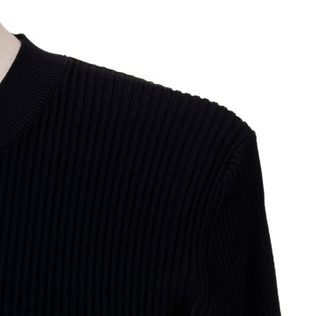 プロエンザスクーラー Proenza Schouler リブニットワンピース ジャージー ブラック