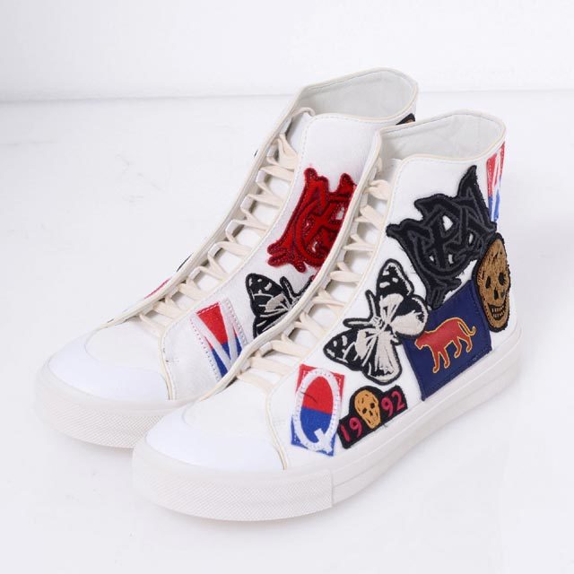 正規店買付【Alexander McQueen】ホワイト/レッド スニーカー 楽天市場】白 スニーカー（ブランドアレキサンダー