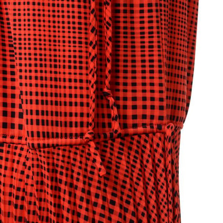 プロエンザスクーラー Proenza Schouler ノースリワンピース ジャージー ヴァーミリオンブラック