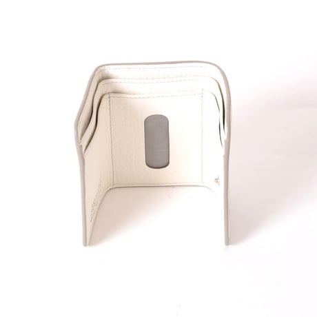 メゾン マルジェラ Maison Margiela 三つ折りミニ財布 牛革 ホワイト