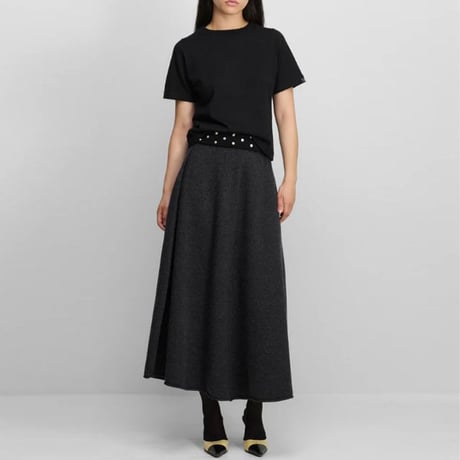 エクストリームカシミヤ extreme cashmere x n°267 tina 半袖カットソー コットンカシミヤ オフホワイト 正規取扱