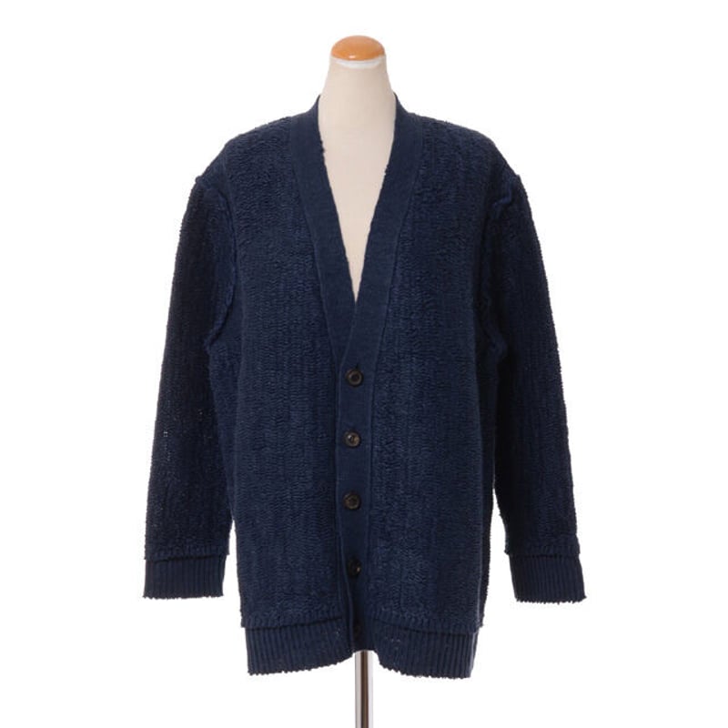 メゾン マルジェラ Maison Margiela ウーブンカーディガン ヘンプ  