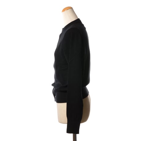 エクストリームカシミヤ extreme cashmere x little2長袖カーディガン カシミヤ ブラック
