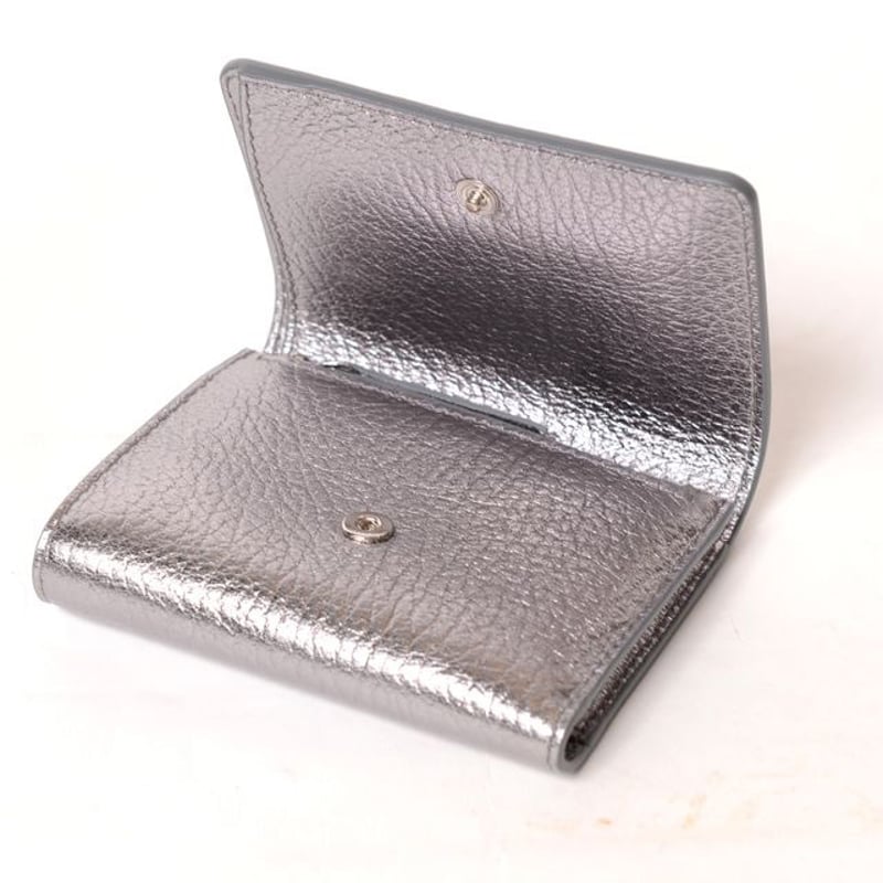 メゾン マルジェラ Maison Margiela 財布 メタリックグレー メゾン マルジェラ Maison Margiela 財布 メタリックグレー