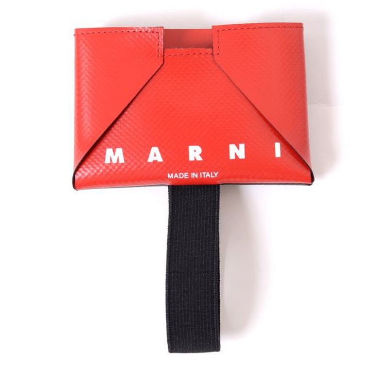 マルニ Marni 名刺入れ カードケース PVC レッド | YOKOAUNTY マルニ Marni 名刺入れ カードケース PVC レッド | YOKOAUNTY