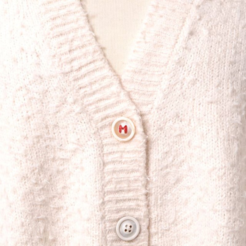 メゾン マルジェラ Maison Margiela ロングカーディガン パイル