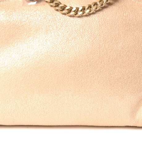 ステラマッカートニー stella mccartney ファラベラタイニートートバッグ シャギーディア ゴールド 正規取扱
