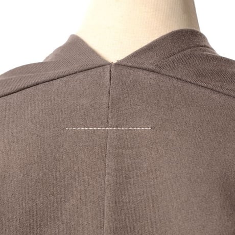 エムエムシックス メゾンマルジェラ MM6 MAISON MARGIELA Vネックトレーナー コットン ブラウン