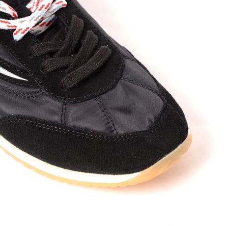 インポートブランド import brand デイト D.A.T.E. スニーカーathletaballet ナイロンバックスキン ブラック