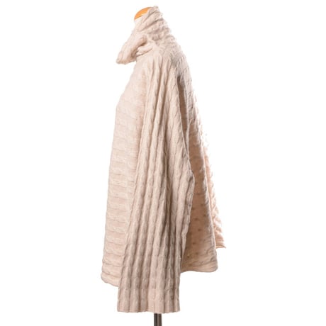 HAWICO Scotland ホイコ スコットランド カシミヤハイネックニット 長袖セーター ミルクティーベージュ レディース 正規取扱