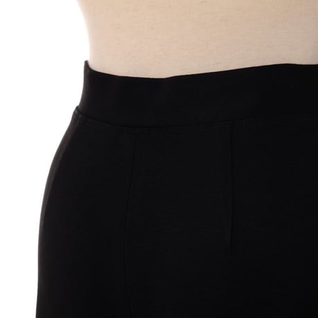 ロゼッタゲッティ ROSETTA GETTY センタープレスパンツ コットンジャージー ブラック
