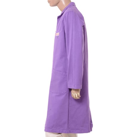 RAF SIMONS ラフシモンズ デニムラボコート コットン パープル