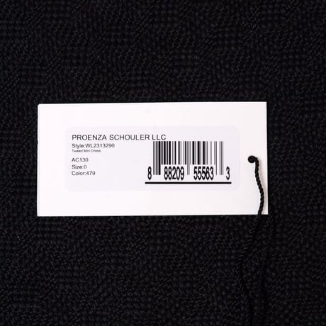 プロエンザスクーラー Proenza Schouler ワンピース ツィードなど ブルーマルチ