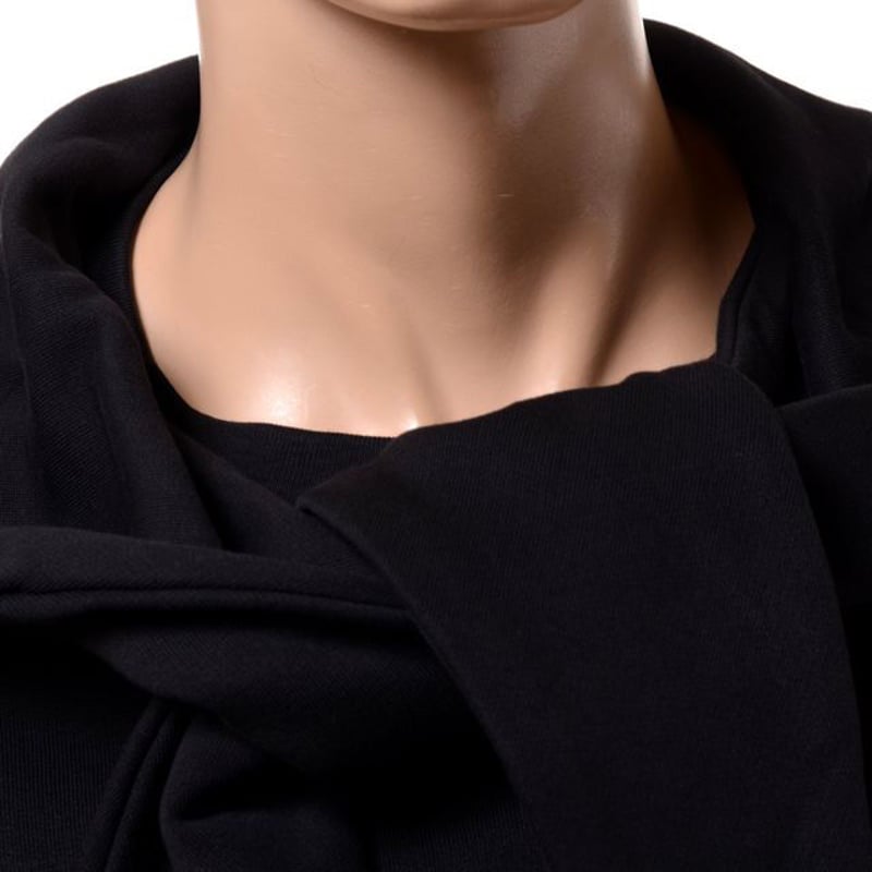 ラフシモンズ RAF SIMONS Regular fit hoodie with knot