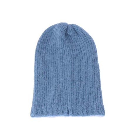 ラフシモンズ RAF SIMONS Mohair balaclava ウール グレイブルー