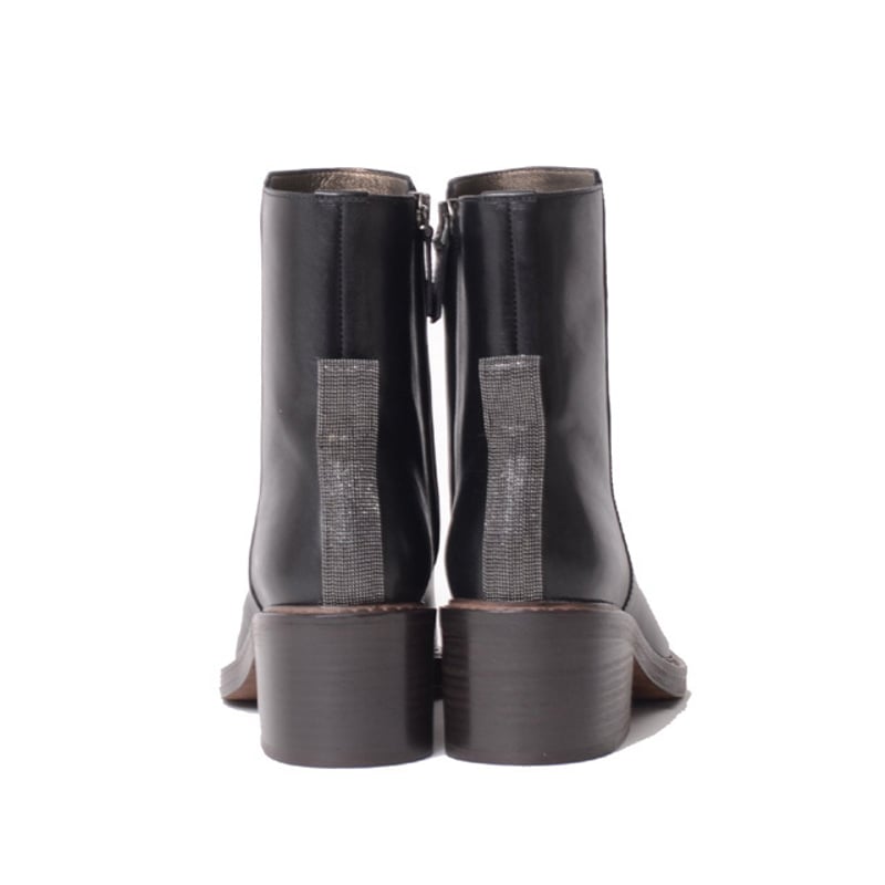 ブルネロクチネリ Brunello Cucinelli モニーレ付きショートブーツ 