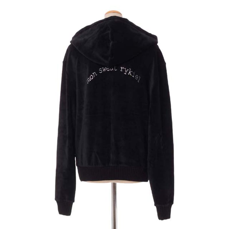 ソニアリキエル SONIA RYKIEL フードジップパーカー ベロア ソニアリキエル SONIA RYKIEL フードジップパーカー ベロア