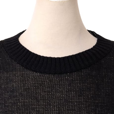 ブルネロクチネリ Brunello Cucinelli ボクシーフォルムセーター コットン ブラック