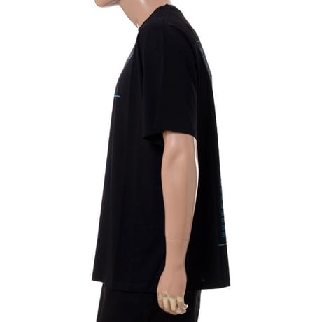 ラフシモンズ RAF SIMONS アタラクシア・ビッグフィットツアーTシャツ コットン ブラック