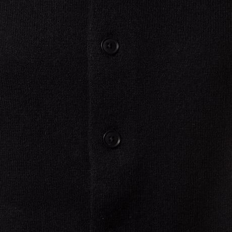 エクストリームカシミヤ extreme cashmere x flyer半袖カーディガン カシミヤ ブラック