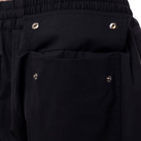 44ラベルグループ 44 label group ショートパンツ ウール ブラック