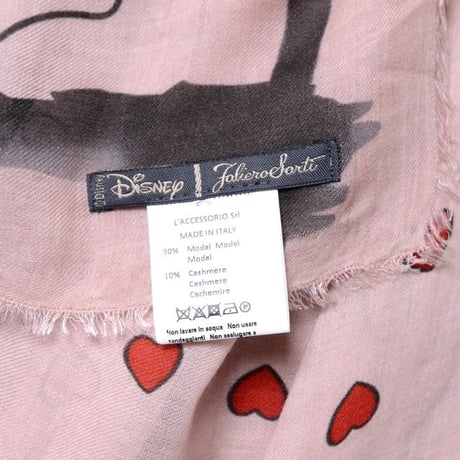 ファリエロサルティ Faliero Sarti Bacetti大判ストール モダールカシミア オールドオーキッド