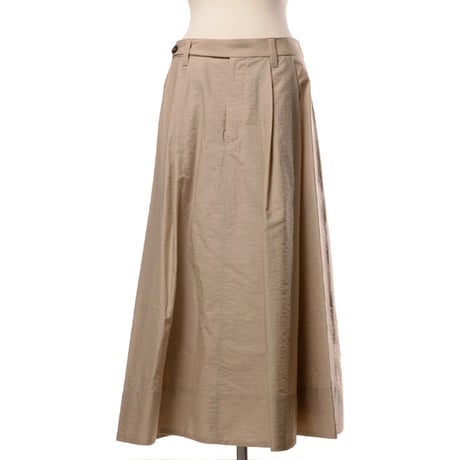 ▪️ブルネロクチネリ ガウチョパンツ シルク混 ゴムウエスト ブラウンベージュ CATEGORY ブルネロクチネリ BRUNELLO CUCINELLI | YOKOAUNTY