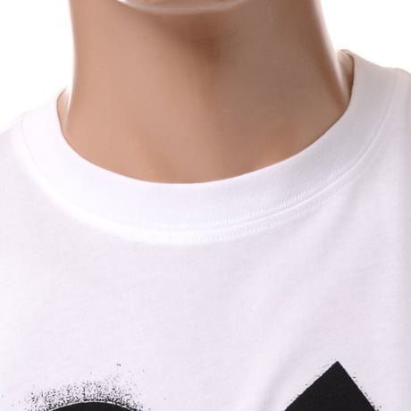 ラフシモンズ RAF SIMONS Big fit T-shirts with R print on front コットン ホワイト