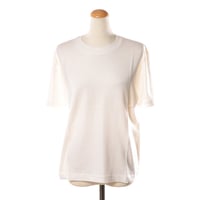 エクストリームカシミヤ extreme cashmere x ビックシルエットTシャツ コットンカシミア ホワイト