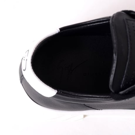ジュゼッペザノッティ GIUSEPPE ZANOTTI ローカットスニーカー エコファブリック ブラック