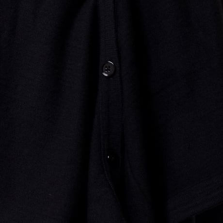 ルメール LEMAIRE レイヤードワンピース メリノウール ブラック