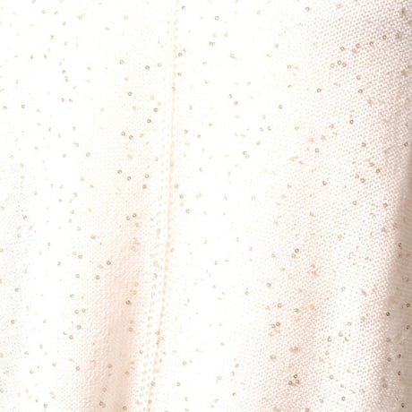 インポートブランド import brand ロレーナアントニアッツィ Lorena Antoniazzi Vネックセーター 麻 ホワイトベーシュ　空気を纏うニット