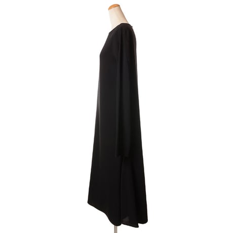 マルニ Marni 長袖ステッチ入りワンピース ジャージー ブラック